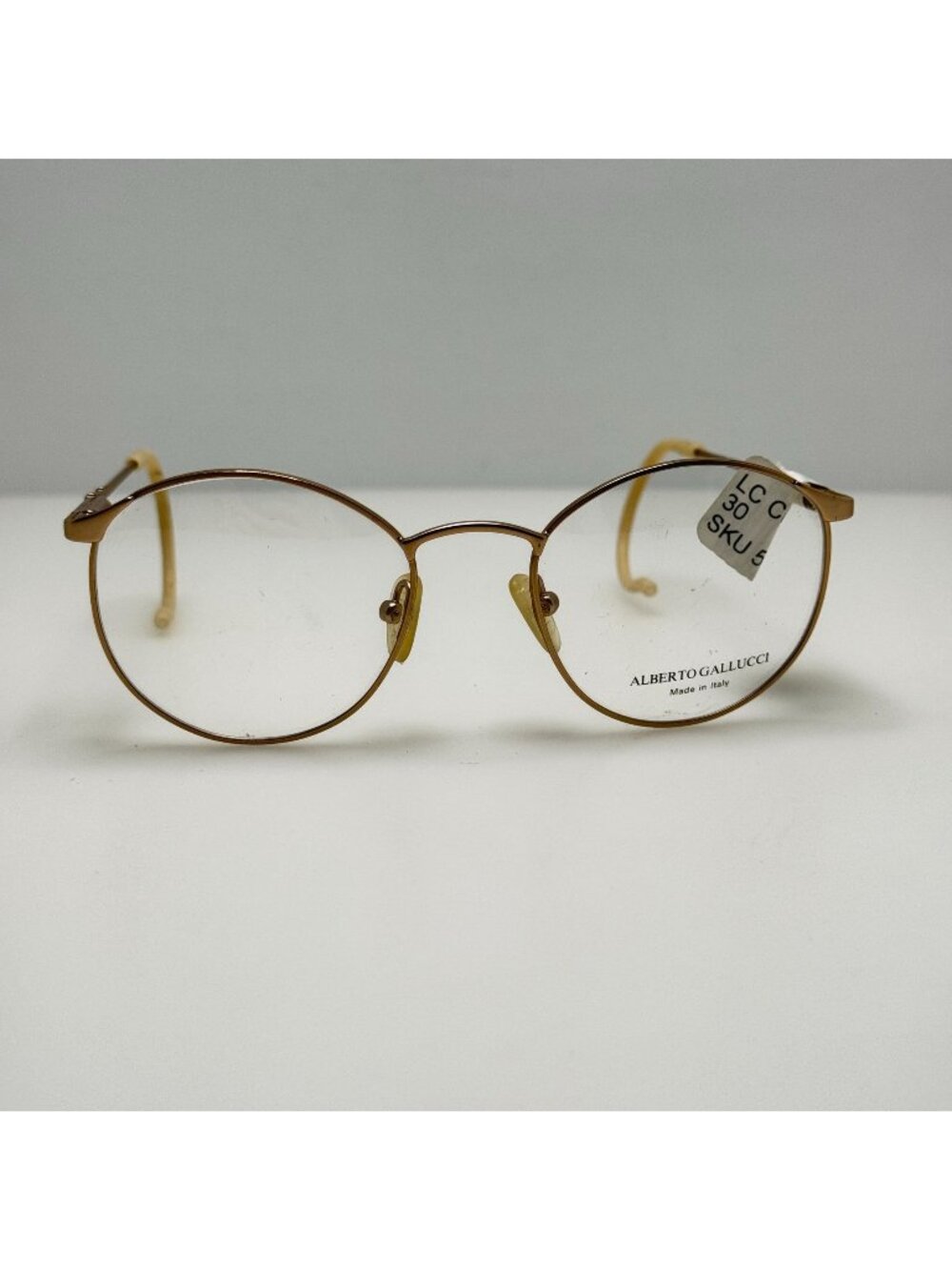 Alberto Gallucci AG 1/CC 01/1 Eyeglasses Eye Glasses Frames 50-19-160 - Picture 1 of 6